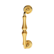 ALDAR Door Pull Handle - Matt Gold + Po